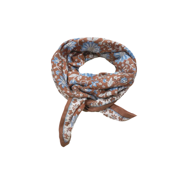 Foulard Delhi Mum Cannelle