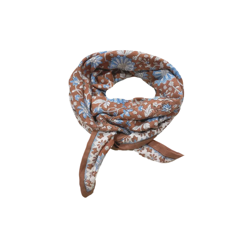Foulard Delhi Mum Cannelle