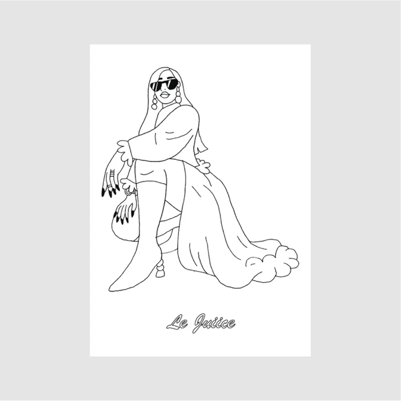 Coloriage - Rap Girls