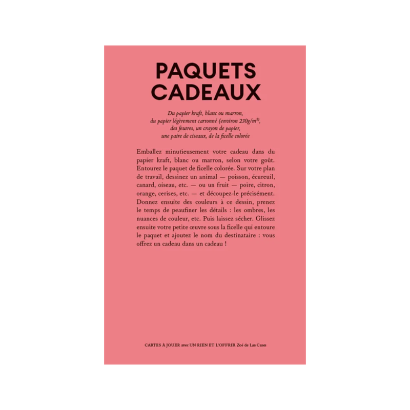 Jouer avec un rien et l'offrir - Hachette Pratique