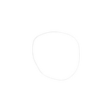 Miroir HDpeme Clear 56,3x60cm | Fleux | 2