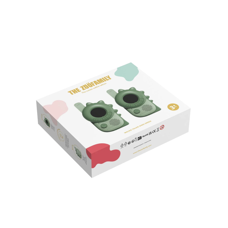 Talkie Walkie Zoo - Duo Dino Vert