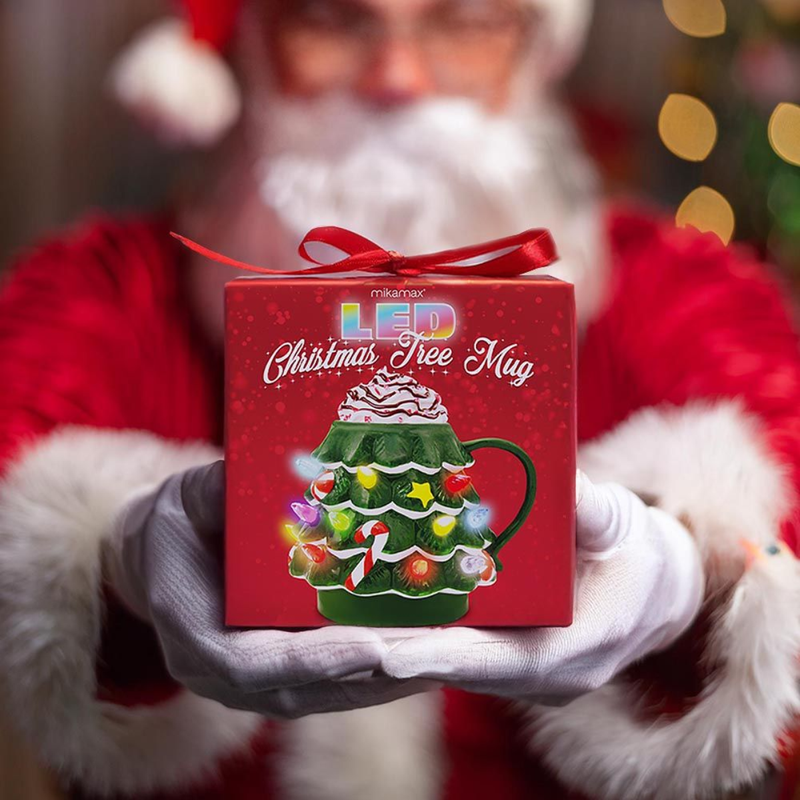 Mug LED Sapin de Noel