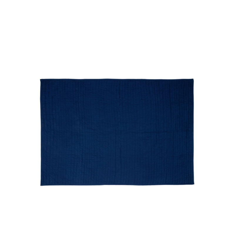 Plaid Pavilion Block Bleu/Multicoloré