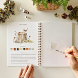 Carnet d'aquarelle - Forêt | Fleux | 12