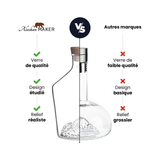 Carafe à spiritueux Topographique Mont Blanc | Fleux | 12