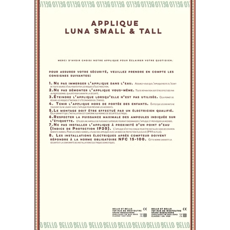 Applique - Luna Léopard