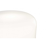 Lampe Livo Metal Chrome & Verre - Blanc | Fleux | 8
