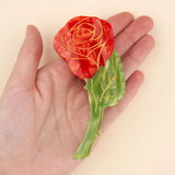 Pince à cheveux Rose | Fleux | 12