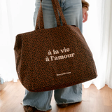 Sac Cabas XXL - À la vie à l'amour | Fleux | 11
