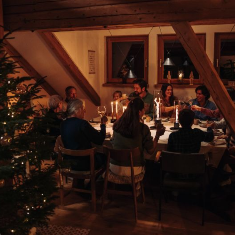 Cheminée / Feu de table Spin 900 - 19 cm Ø 9 cm x 40,5cm - Noir