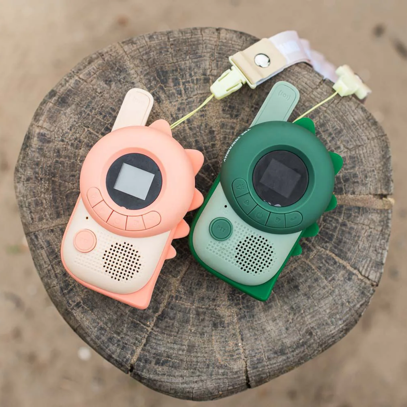 Talkie Walkie Zoo - Duo Dino Rose x Dino Vert