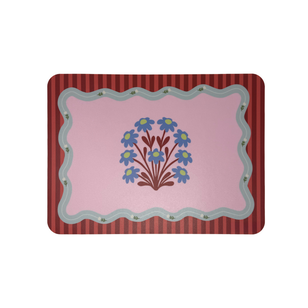 Set de table Bloomwish - 33 x 45 cm - Rouge