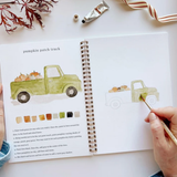 Carnet d'aquarelle - Automne | Fleux | 13