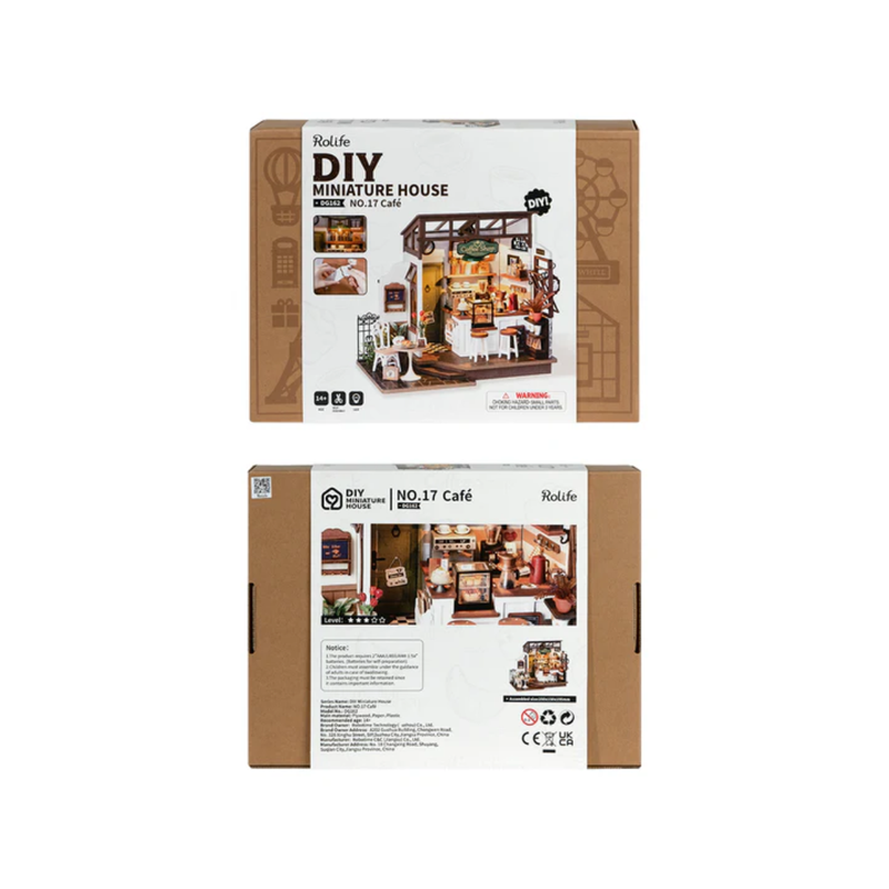 Kit Maison Miniature DIY - N17 Café