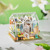 Kit DIY Maison Miniature Dreamy Garden House | Fleux | 14