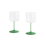 Set de 2 verres à vin - Tint Jade | Fleux | 6