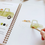 Carnet d'aquarelle - Automne | Fleux | 14