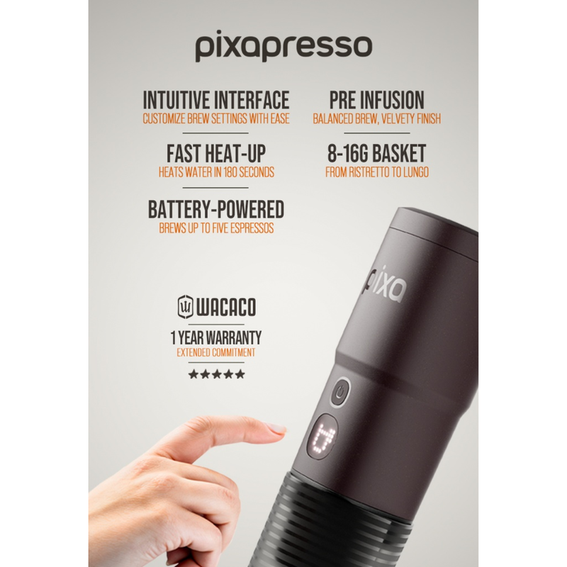 Pixapresso - Dark Burgundy