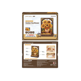 Puzzle 3D - Golden Sunflower | Fleux | 14