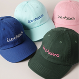Casquette baseball - Ice Cream Bleu Foncé | Fleux | 9