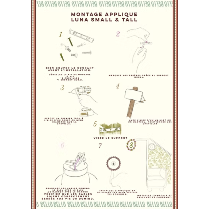 Applique - Luna Léopard