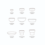 Lot de 4 Bols XS 70s S Modernist | Fleux | 13