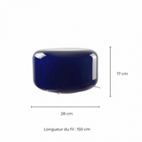 Lampe Livo Metal Chrome & Verre | Fleux | 10