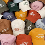 Casquette - Sunshine Appreciation Society - Blanc cassé | Fleux | 13