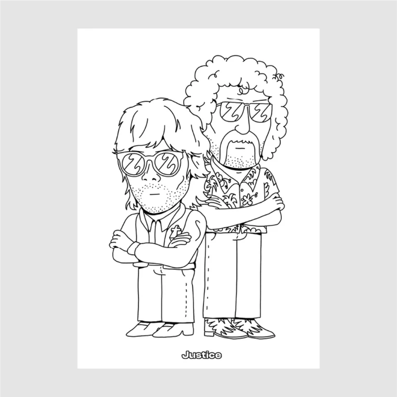 Coloriage - French Touch