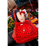 Sac Cabas XXL - Bandana Rouge | Fleux | 13