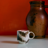 Set de 4 mugs café 70s Abrastract | Fleux | 12