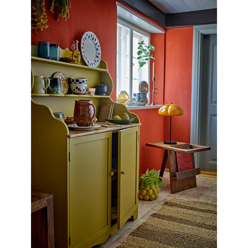 Lampe de table Kinoko - Jaune Métal