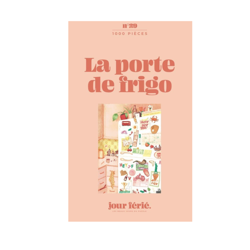Puzzle La Porte Frigo - 1000 pièces