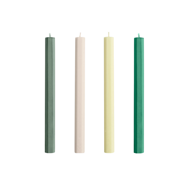 Set de 4 Bougies - Hexagon