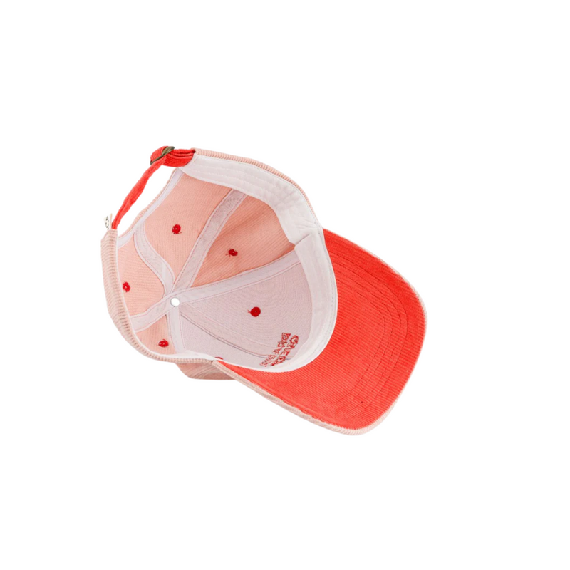 Casquette Velours Drama Queen Chalk Rose