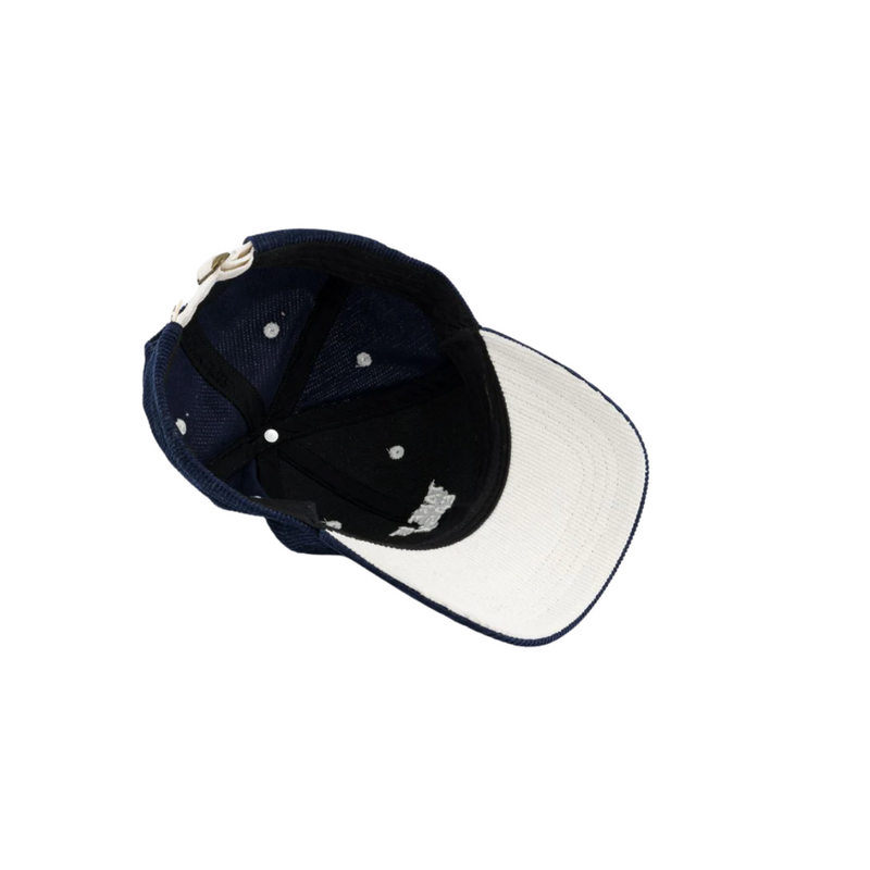 Casquette Velours Take it easy Bleu