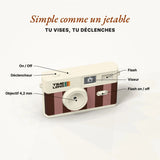 Appareil photo TimeLens® Cream Rosewood | Fleux | 18