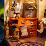 Kit Maison Miniature DIY - The Magic Study | Fleux | 13