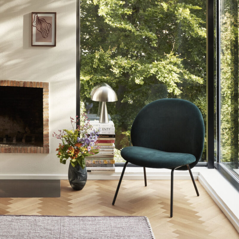Lampe de Table Mush Mini Nickel