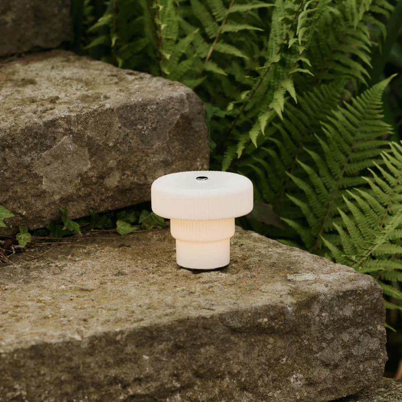 Lampe Portable Ripple - 10 cm - Blanc