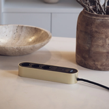 Multiprise Edgar Satin - Brass | Fleux | 6