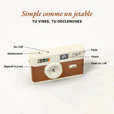 Appareil photo TimeLens® Cream Brown | Fleux | 18
