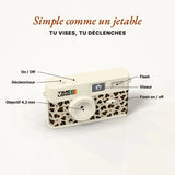 Appareil photo TimeLens® Cream Leopard | Fleux | 18
