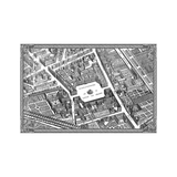 Set de table vinyle plan de Paris Turgot - Vendôme | Fleux | 3