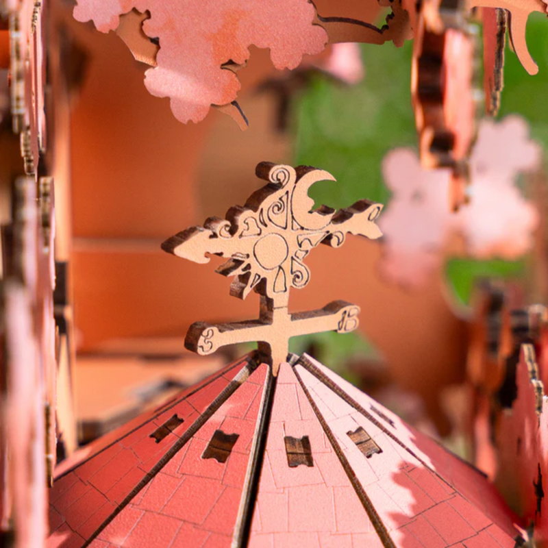 Kit Puzzle DIY Sakura Tree House