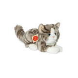 Peluche Chat Gris Rayé allongé | Fleux | 5