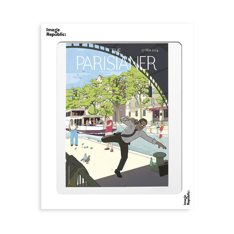 Affiche Lancer du Poids - The Parisianer N°95 - Moreau