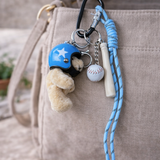 Porte-clés et bijou de sac - Ourson Casque Bleu | Fleux | 3