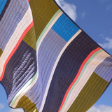 Plaid Pavilion Block Bleu/Multicoloré | Fleux | 9